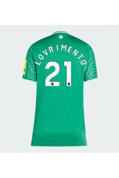 Newcastle United Tino Livramento #21 Jalkapallovaatteet Naisten Vieraspaita 2025-26 Lyhythihainen Newcastle United Tino Livramento #21 Jalkapallovaatteet Naisten Vieraspaita 2025-26 Lyhythihainen